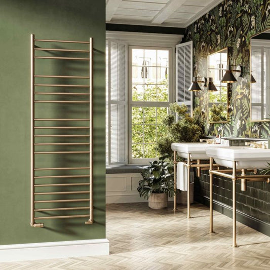 DQ Bonham Designer Stainless Steel Towel Rail in 700H x 500W