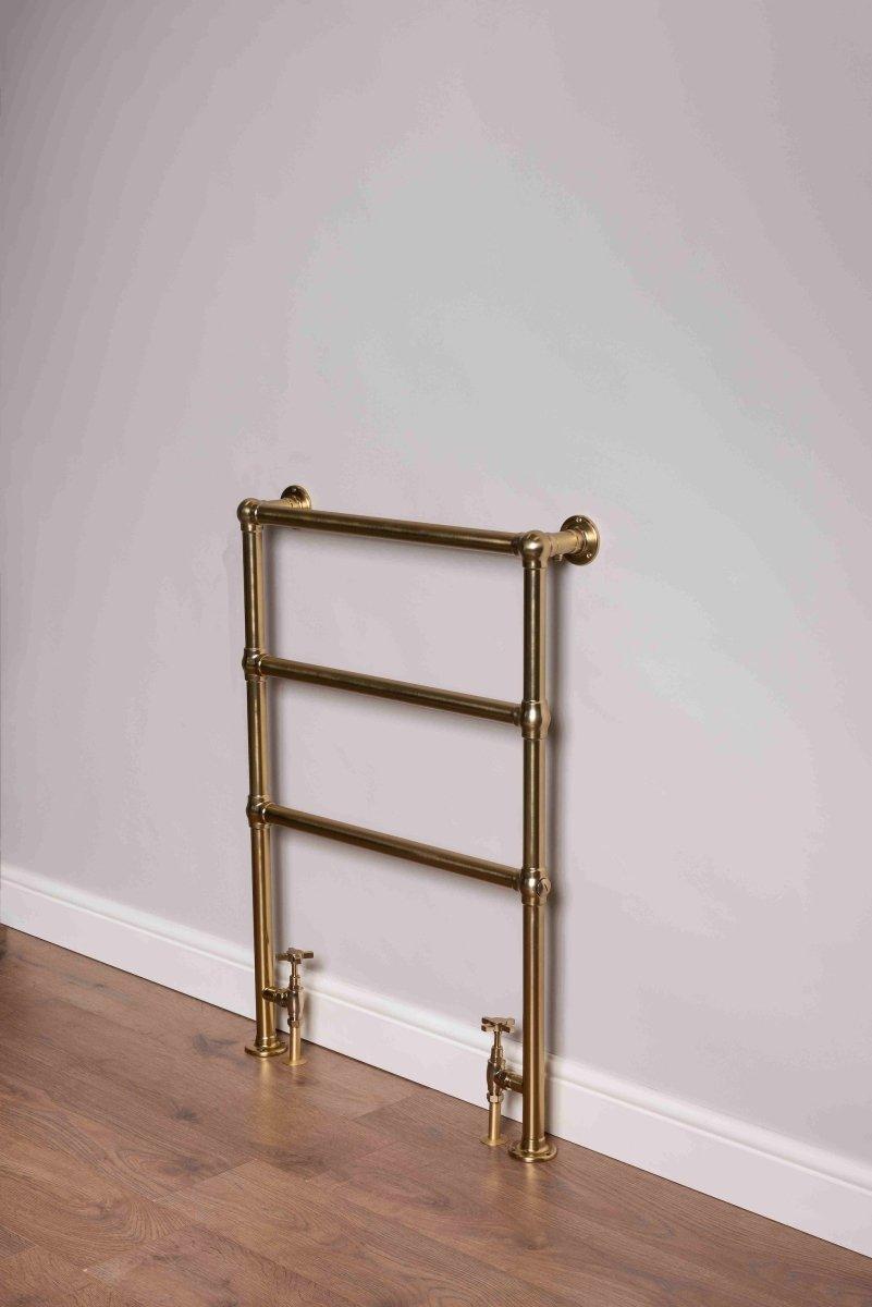 DQ Heating Eastbury Traditional Heated Steel Towel Rail in 952H x 680W