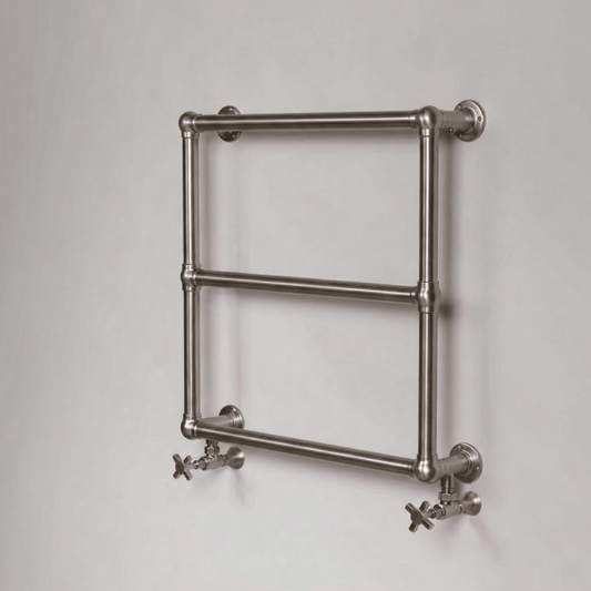 DQ Heating Hungerford Traditional Steel Towel Rail in 685H x 685W