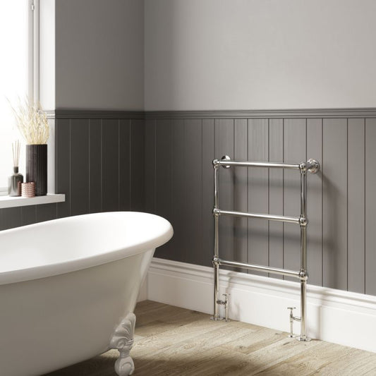 DQ Heating Ickburgh Traditional Towel Rail in 952H x 500W