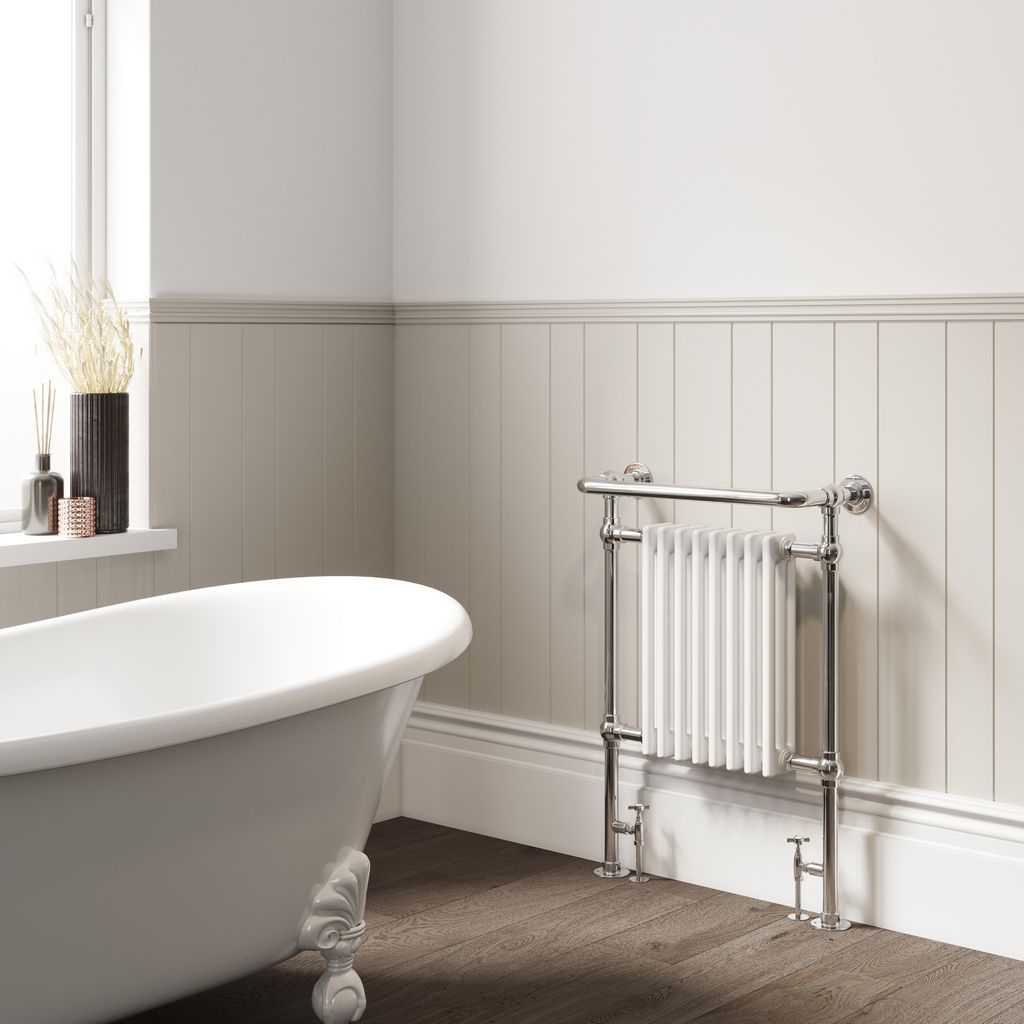 DQ Newbury Traditional Steel Towel Rail