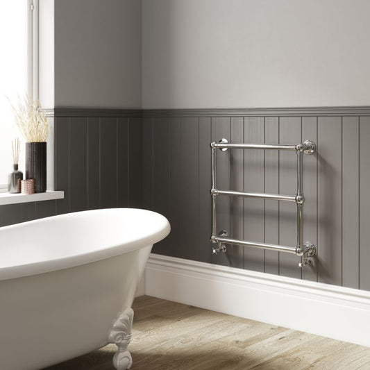 DQ Hockwold Wall Mounted Traditional Towel Rail in 685H x 475W