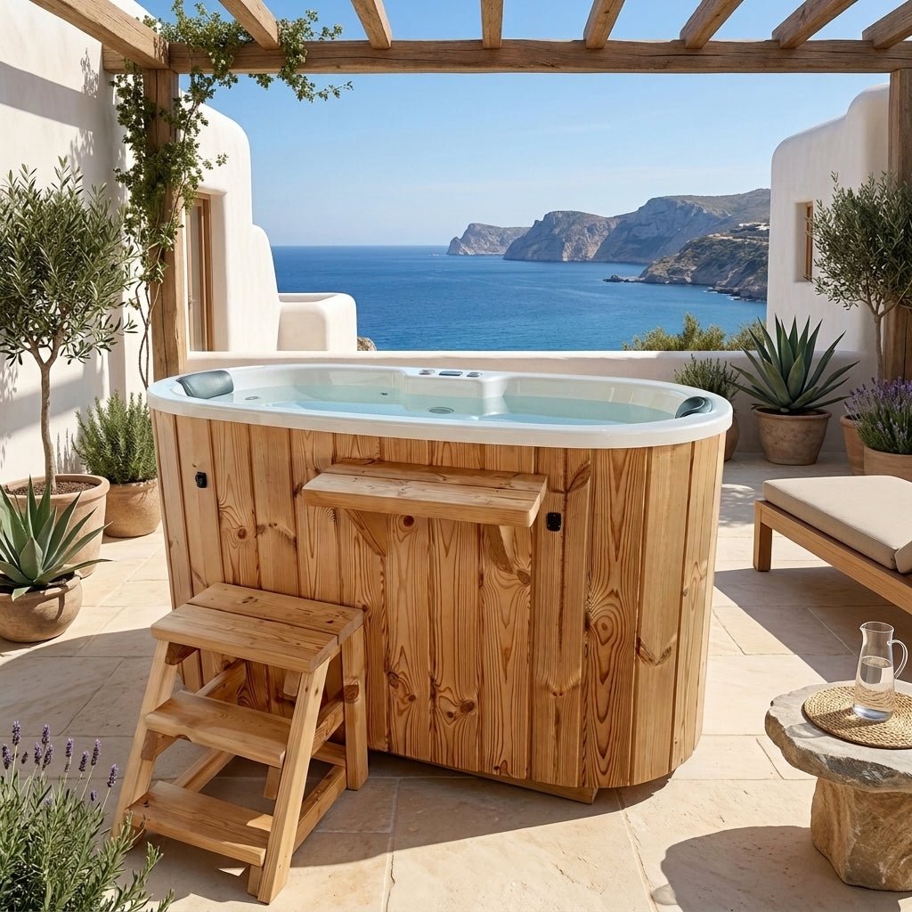 Dupla Fibreglass Cold Plunge For Two in