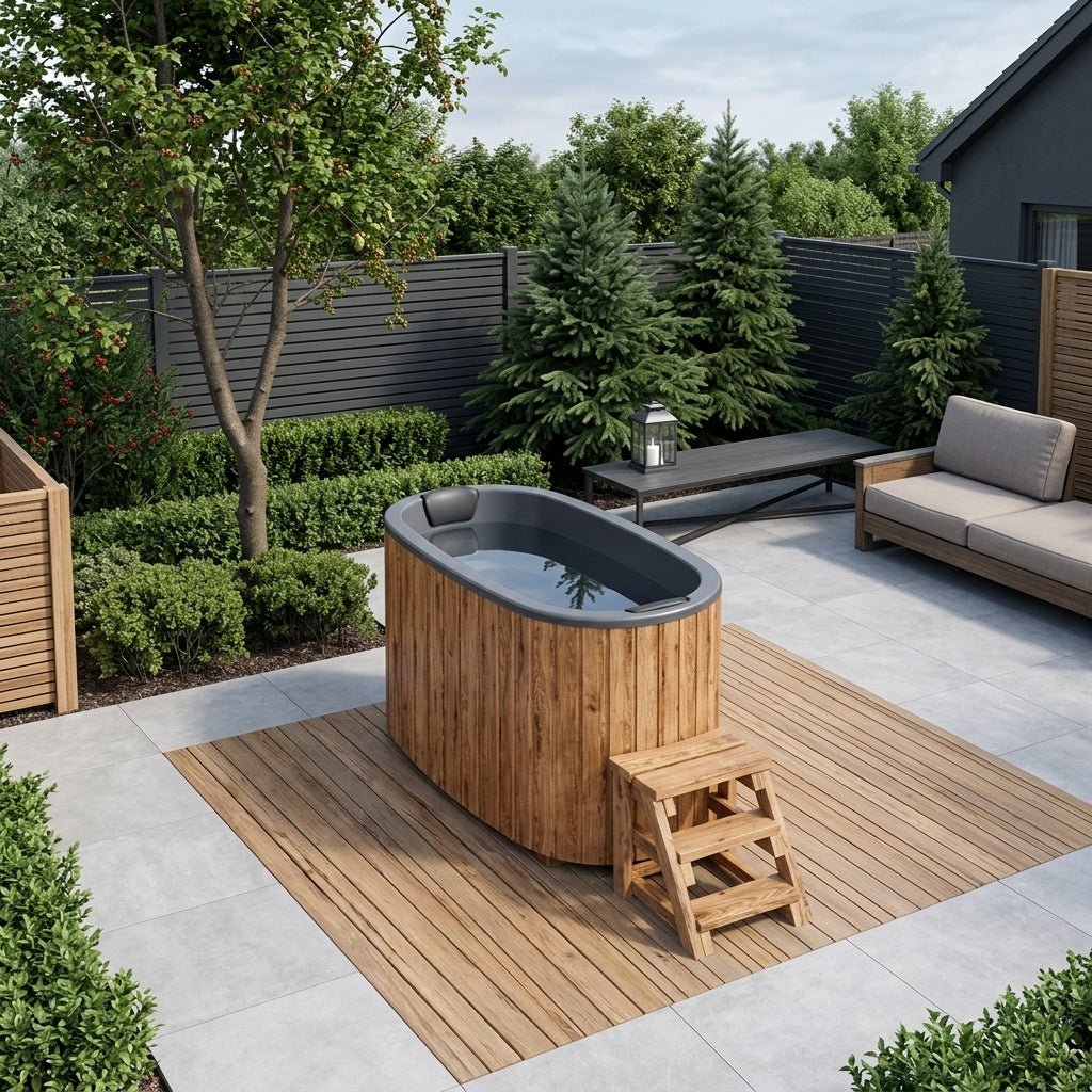 Dupla Fibreglass Cold Plunge For Two in