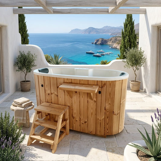 Dupla Fibreglass Cold Plunge For Two in
