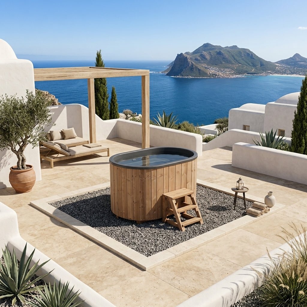Dupla Fibreglass Cold Plunge For Two in