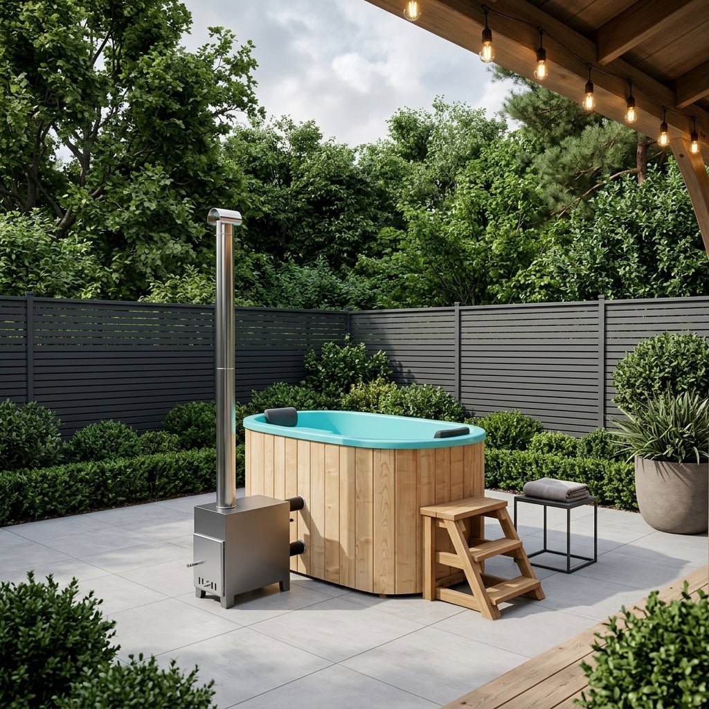 Dupla Fibreglass Hot Tub For Two in