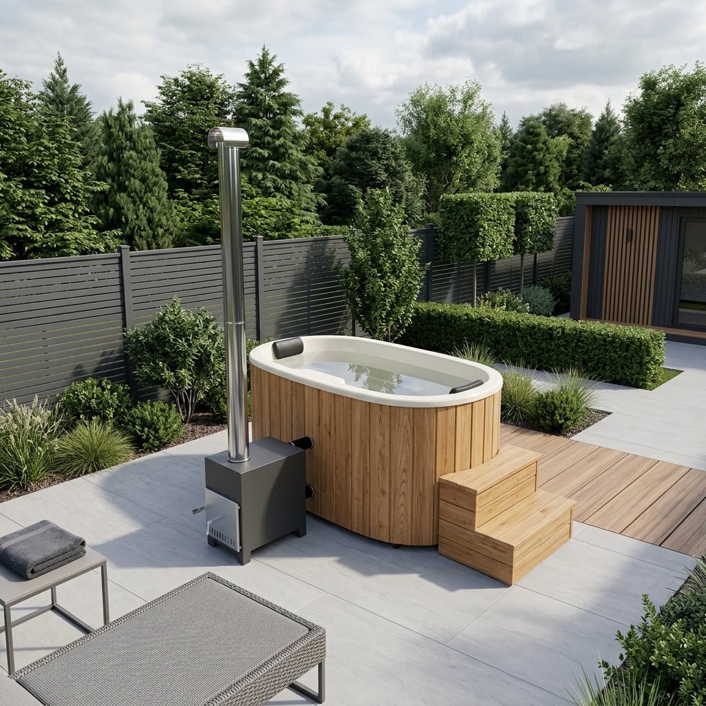 Dupla Fibreglass Hot Tub For Two in
