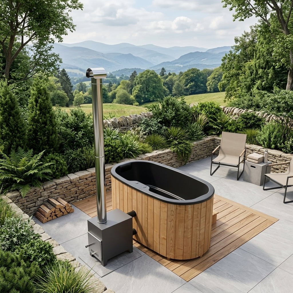Dupla Fibreglass Hot Tub For Two in