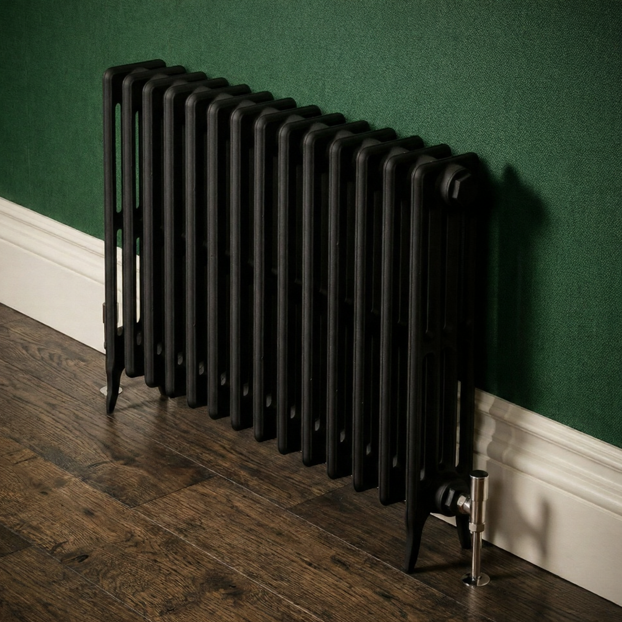 DQ Hawkshaw Horizontal 4 Column Cast Iron Radiator