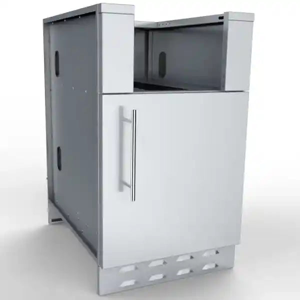 Sunstone Outdoor Kitchens Cabinet for Double Burner or Cocktail Station (Right Opening)