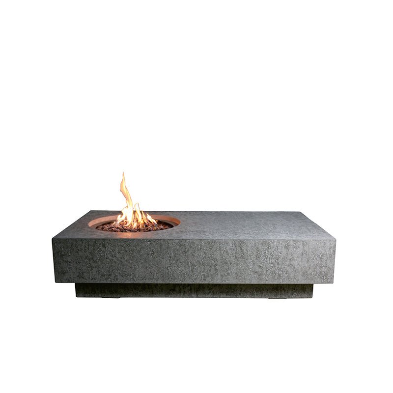 Elementi Metropolis Light Grey Fire Table in Propane Gas