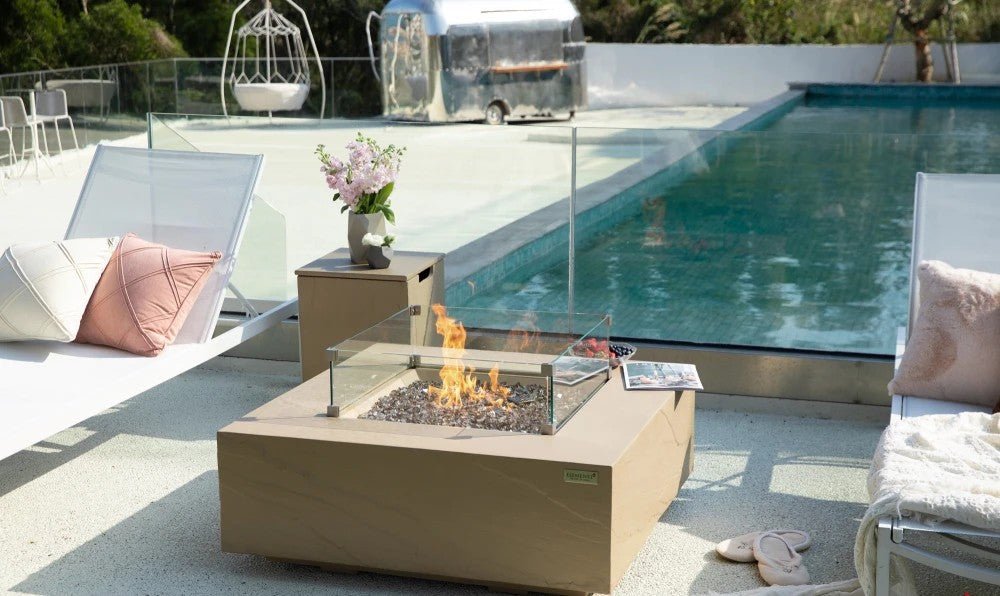 Elementi Uluru Fire Table in Propane Gas
