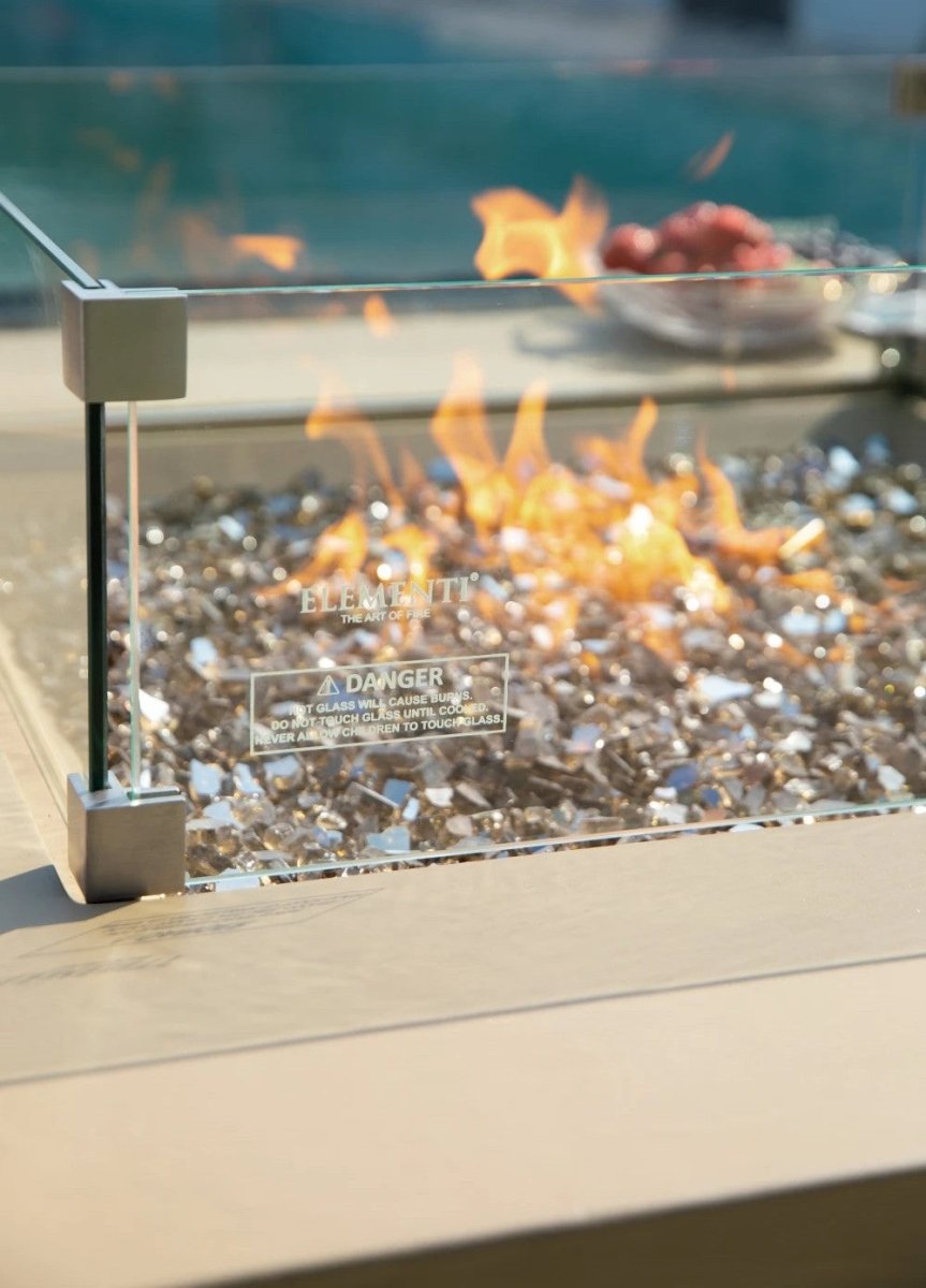 Elementi Uluru Fire Table in Propane Gas