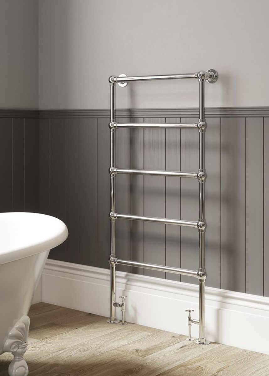 DQ Elveden Wall Mounted Steel Traditional Towel Rail