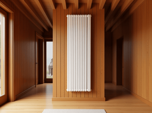 Eucotherm Atlas Single Vertical Designer Radiator in 1800 H X 340 W