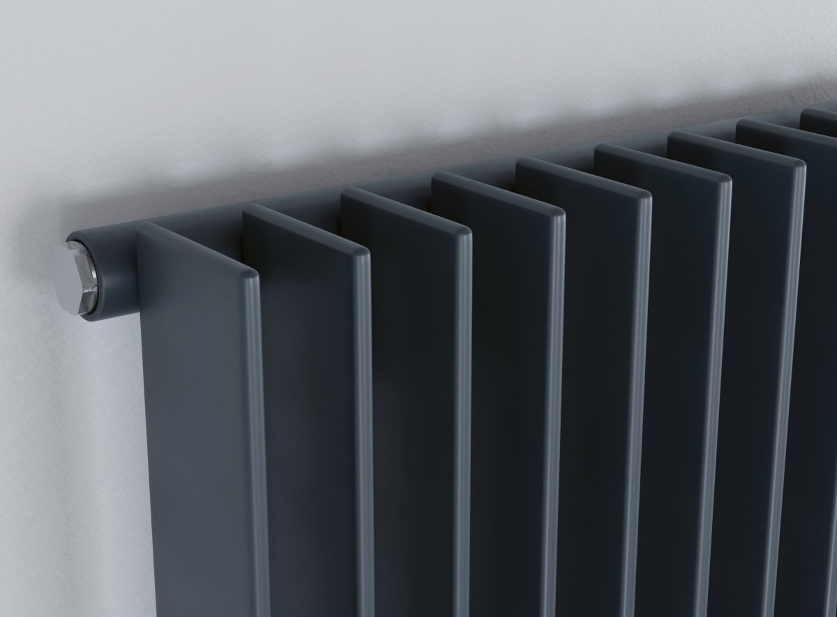 Eucotherm Atlas Single Vertical Designer Radiator in 1800 H X 340 W