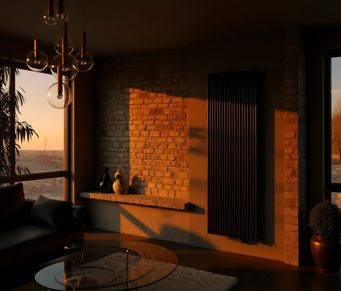 Eucotherm Corus Vertical Tube Designer Radiator in 1800 H X 300 W