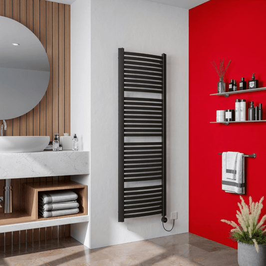 Eucotherm Fino Designer Heated Towel Rail in 765 H X 480 W
