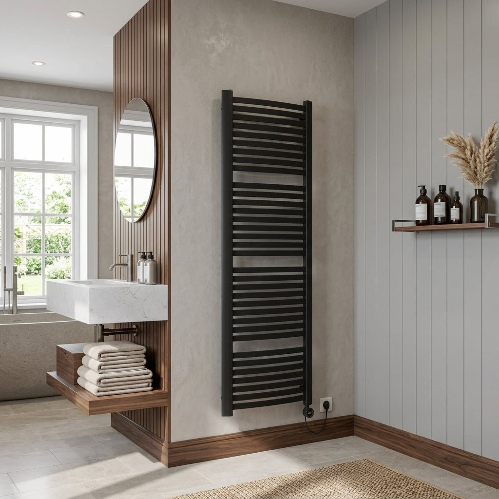 Eucotherm Fino Designer Heated Towel Rail in 765 H X 480 W