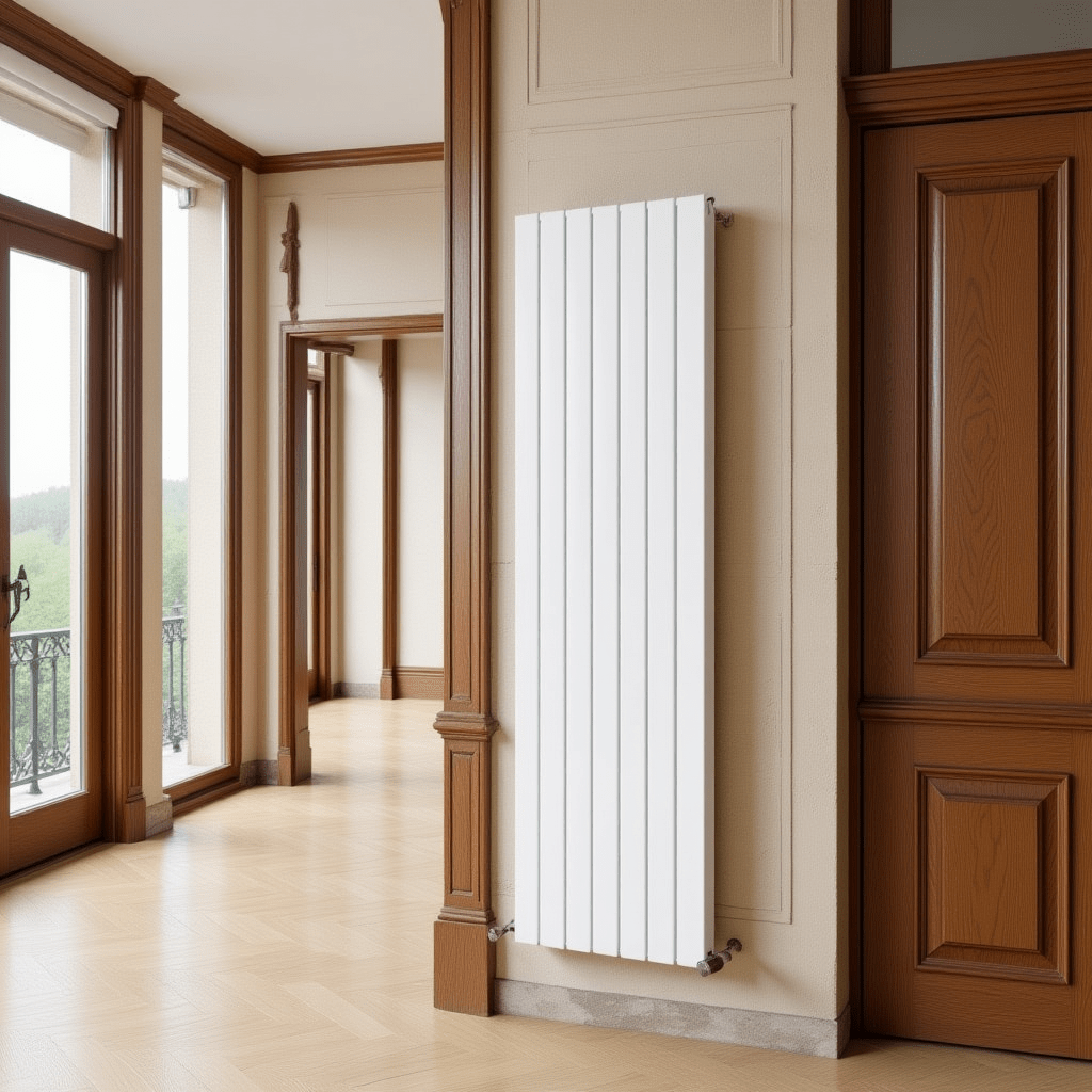 Eucotherm Mars Duo Vertical Flat Panel Designer Radiator in 600 H X 445 W