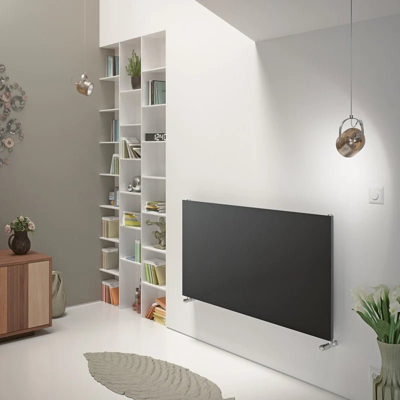Eucotherm Mars Plus Horizontal Solid Flat Panel Radiator in H450 x W1200