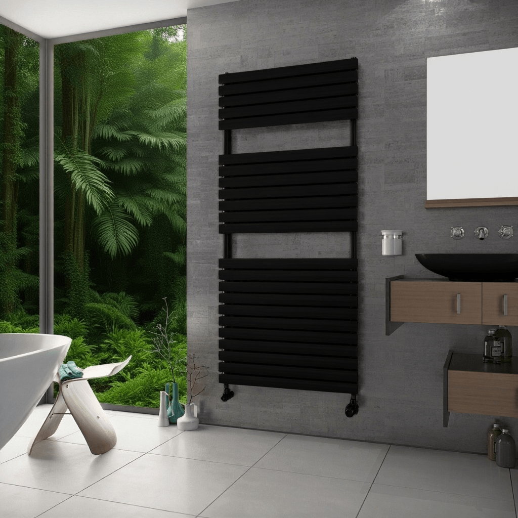 Eucotherm Nova Primus Towel Radiator in 1164 H X 600 W