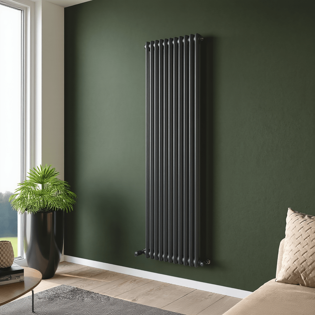 Eucotherm Phoenix Vertical Steel Column Designer Radiator in 1800 H X 290 W