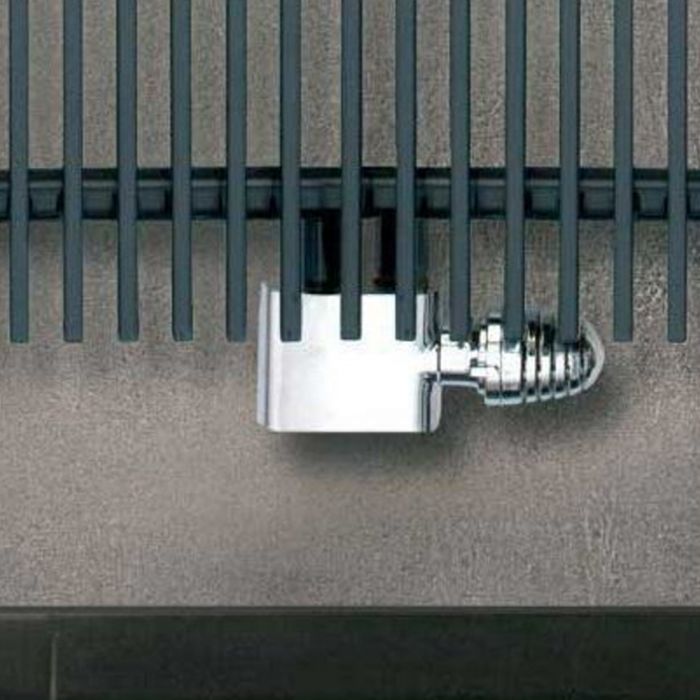 Eucotherm Central Valves Angled Chrome