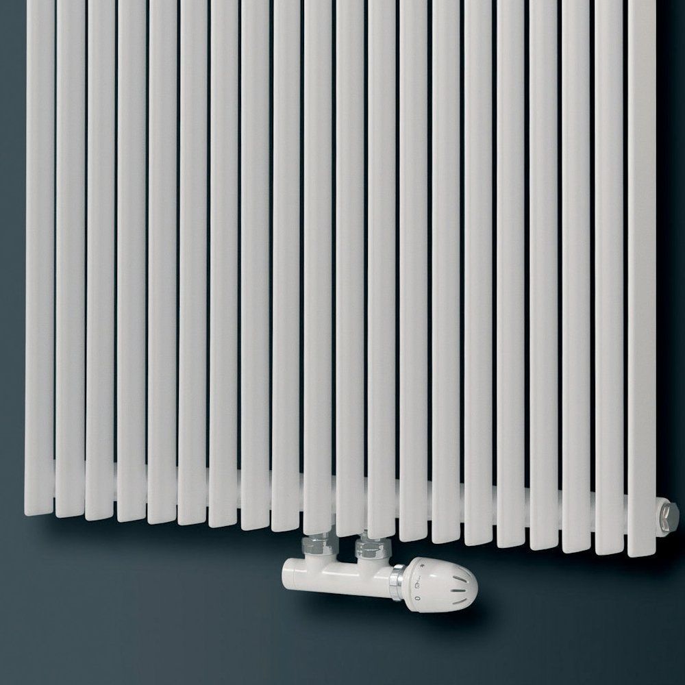 Eucotherm Deluxe Central Valves Straight White