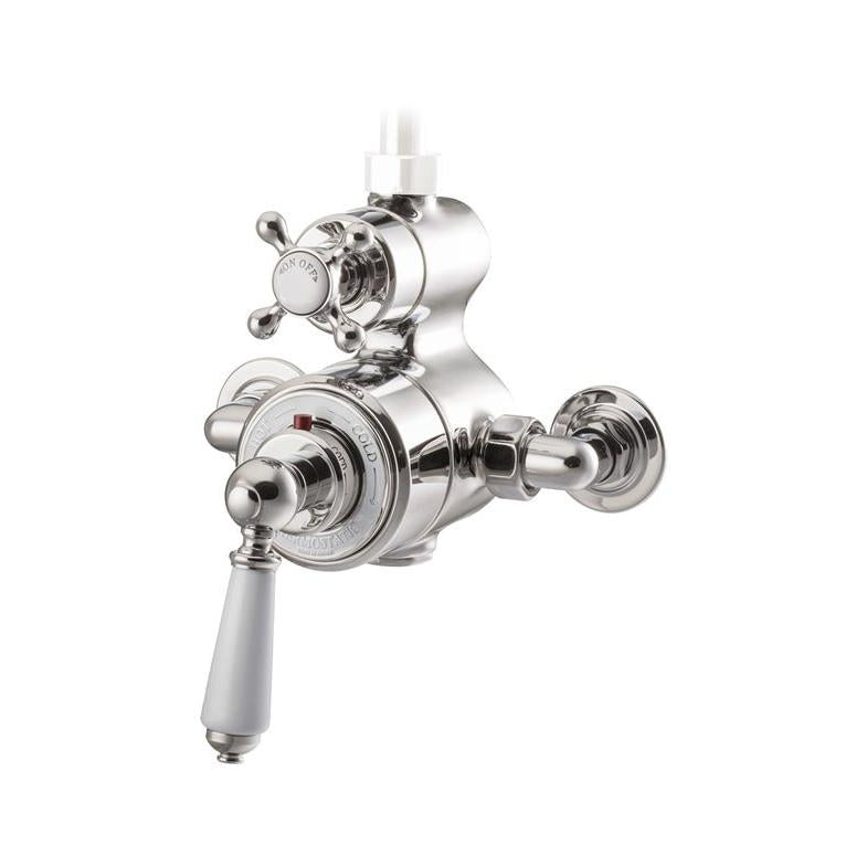 Hurlingham Exposed Thermostatic Shower Valve - Ice Cold Spice | Nickel