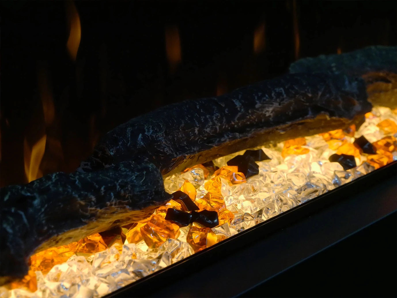 Scandiflames Electric Feroza Wall Mounted LED Electric Fireplace