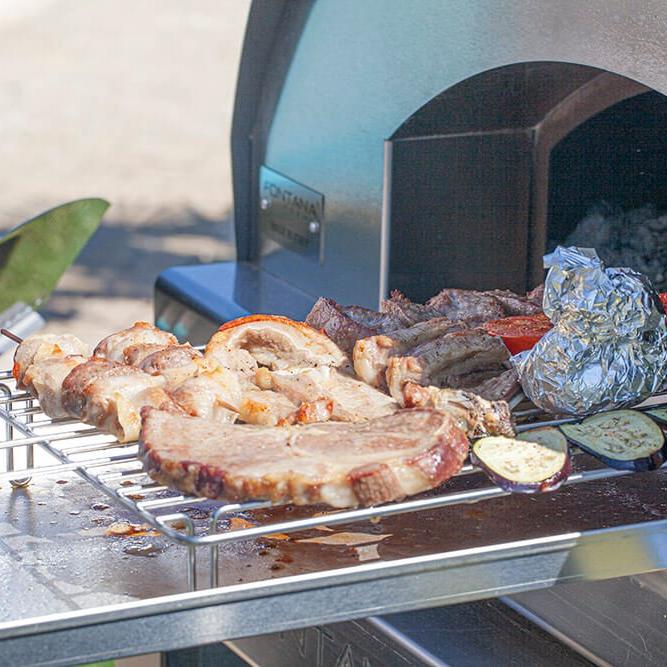 Fontana BBQ Grill Set in Steel