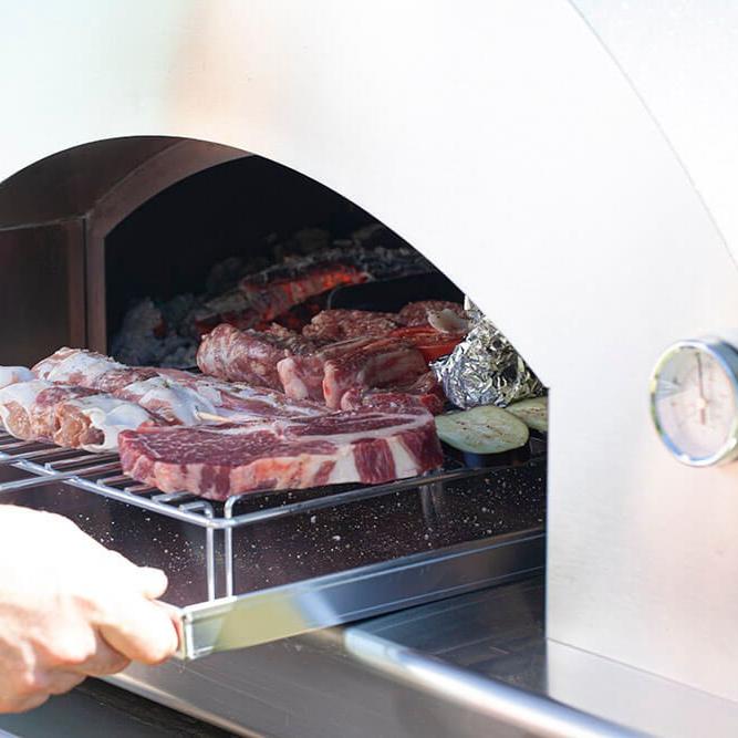 Fontana BBQ Grill Set in Steel