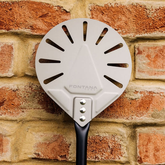 Fontana Carbon Aluminium Pizza Turner Round 120 cm in Aluminium