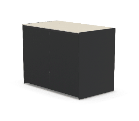 Fontana Ignes Double Door Cabinet 120 in White Boulevard
