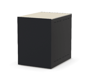 Fontana Ignes Double Door Cabinet 90 in White Boulevard