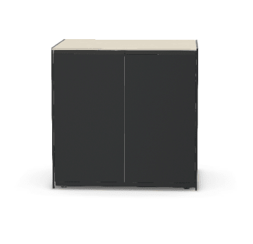 Fontana Ignes Double Door Cabinet 90 in White Boulevard