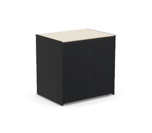 Fontana Ignes Double Door Cabinet 90 in White Boulevard