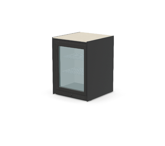 Fontana Ignes Fridge 65 in Noir Avenue