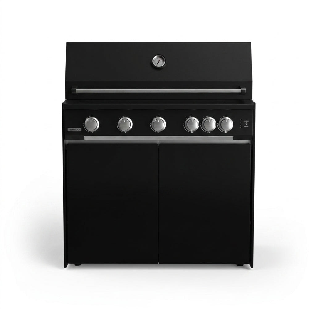 Fontana Ignes GAS BBQ Cabinet MAX in White Boulevard