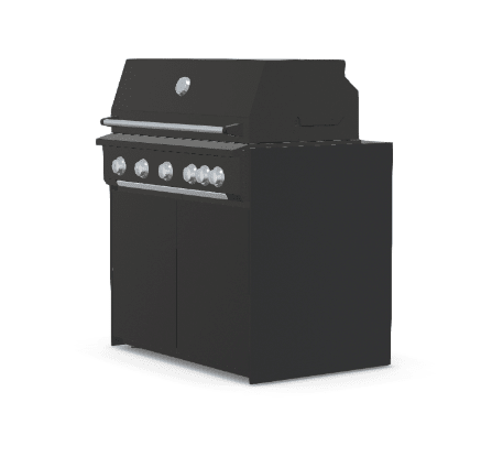Fontana Ignes GAS BBQ Cabinet MAX in White Boulevard