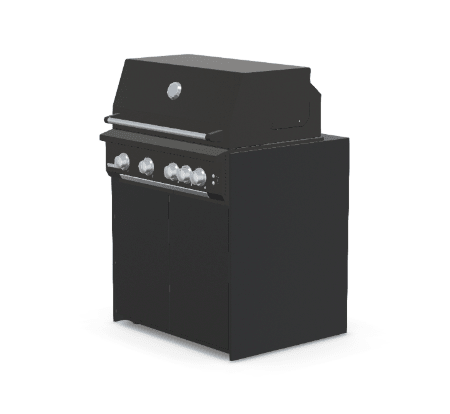 Fontana Ignes GAS BBQ Cabinet MID in White Boulevard