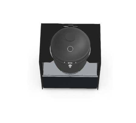 Fontana Ignes Kamado Cabinet Premium 90 in Noir Avenue