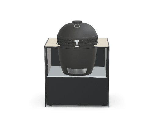 Fontana Ignes Kamado Cabinet Premium 90 in White Boulevard