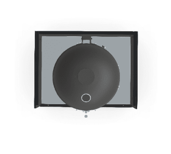 Fontana Ignes Kamado Cabinet Smart 90 in Black