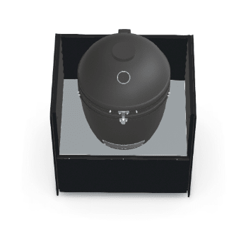 Fontana Ignes Kamado Cabinet Smart 90 in Black