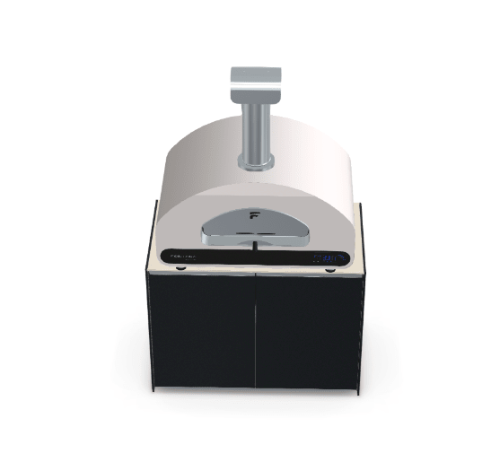 Fontana Ignes Pizza Oven Cabinet 120 in White Boulevard