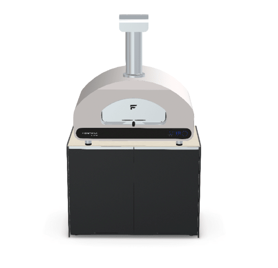 Fontana Ignes Pizza Oven Cabinet 120 in White Boulevard