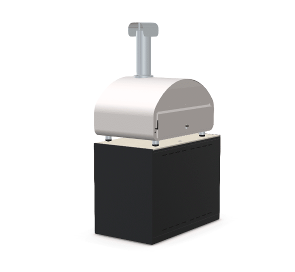 Fontana Ignes Pizza Oven Cabinet 120 in White Boulevard